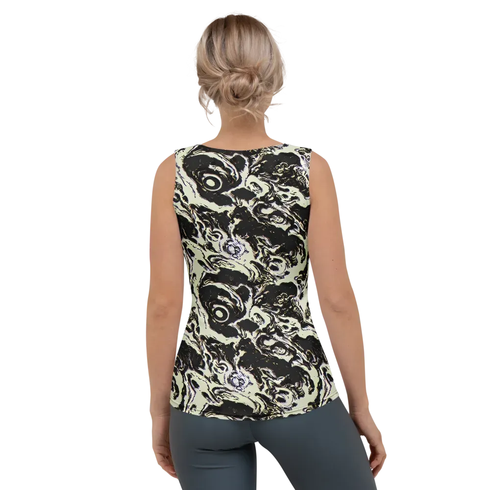 Black Opal Surge on Women's Tank Top — Back