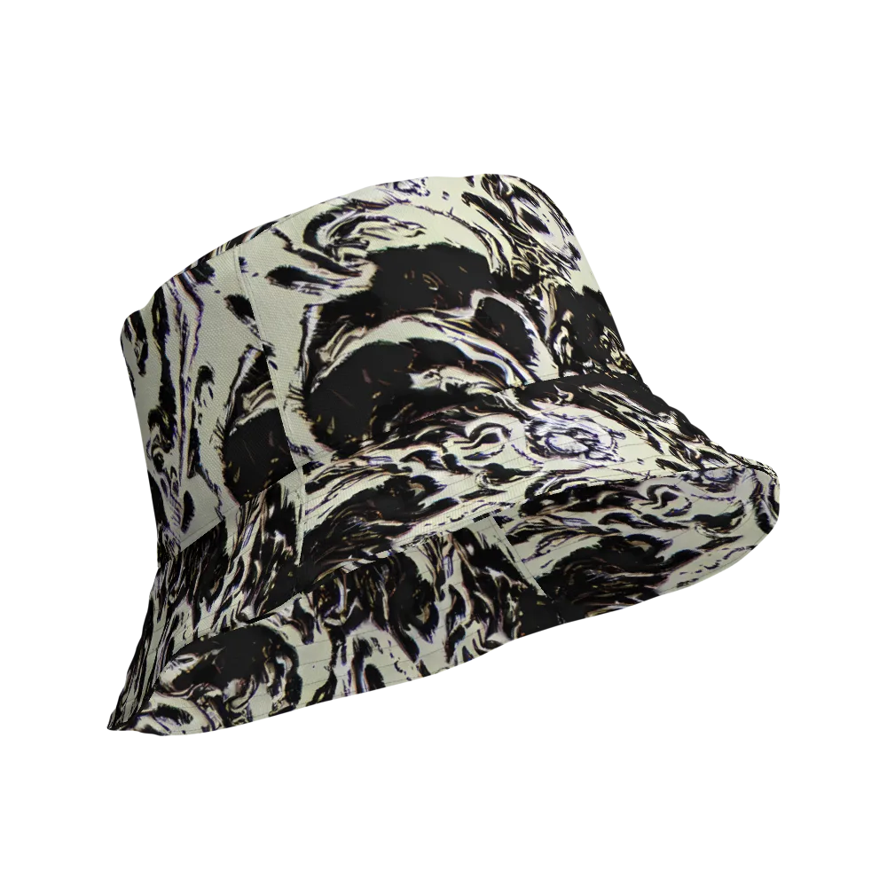 Black Opal Surge on Reversible Bucket Hat — Product details Outside