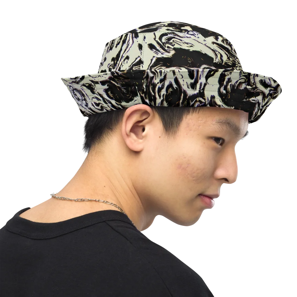 Black Opal Surge on Reversible Bucket Hat — Right Outside