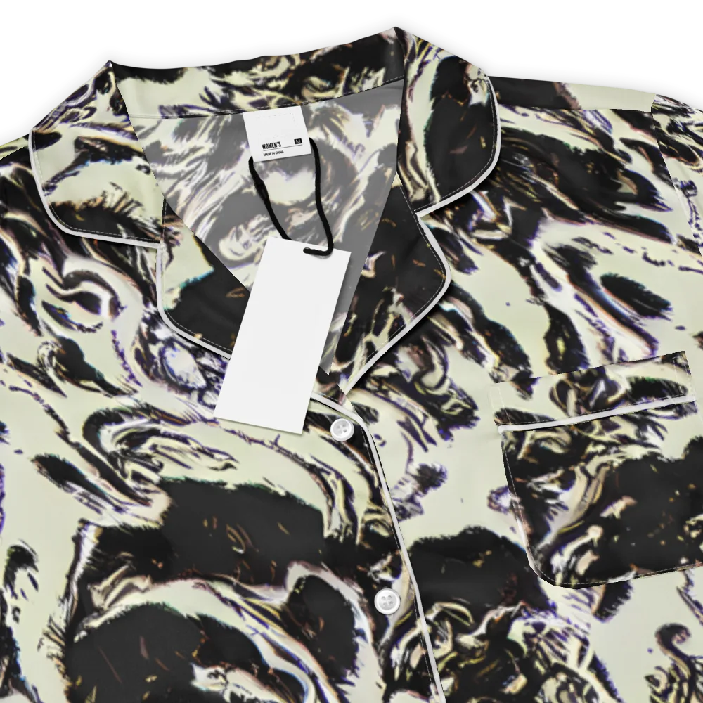 Black Opal Surge on Women's Short Sleeve Pajama Top — Product details