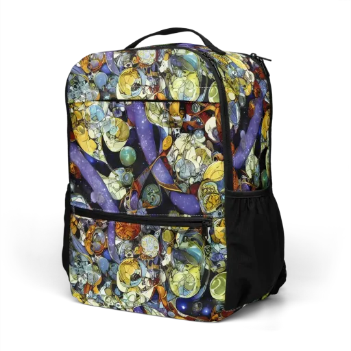 Galactic Relics on a Utility Backpack