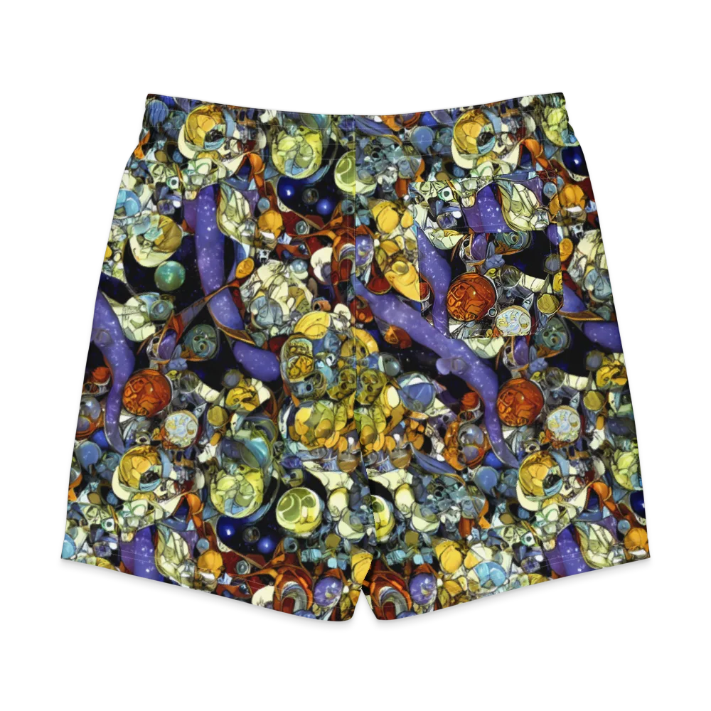 Galactic Relics on Men's Board Shorts — Back