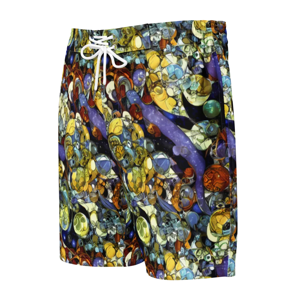 Galactic Relics on Men's Board Shorts — Front