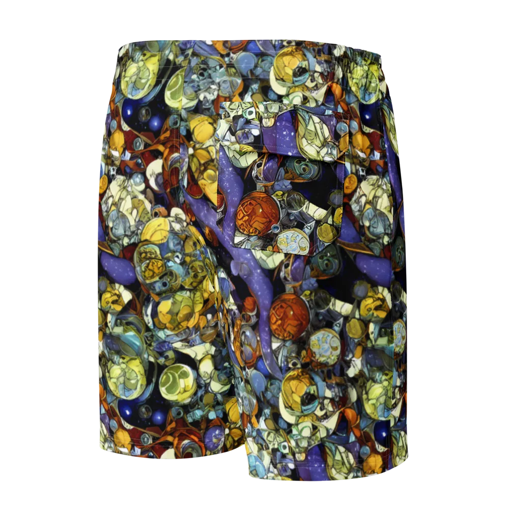 Galactic Relics on Men's Board Shorts — Back