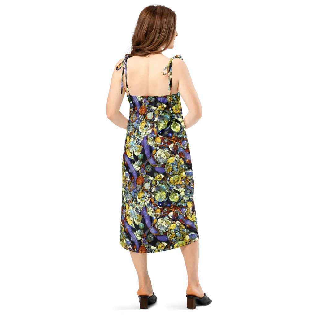 Galactic Relics on Slip Dress — Back