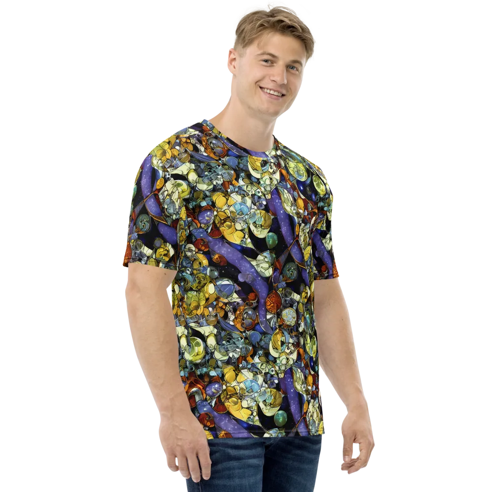 Galactic Relics on Men's Crew Neck T-Shirt — Right