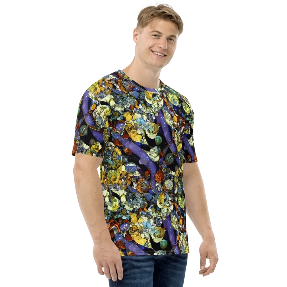 Galactic Relics on Men's Crew Neck T-Shirt — Right