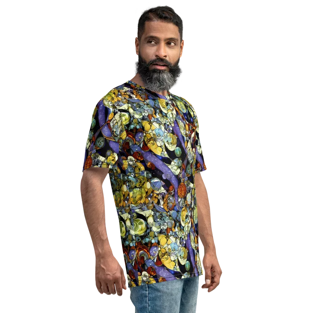 Galactic Relics on Men's Crew Neck T-Shirt — Right