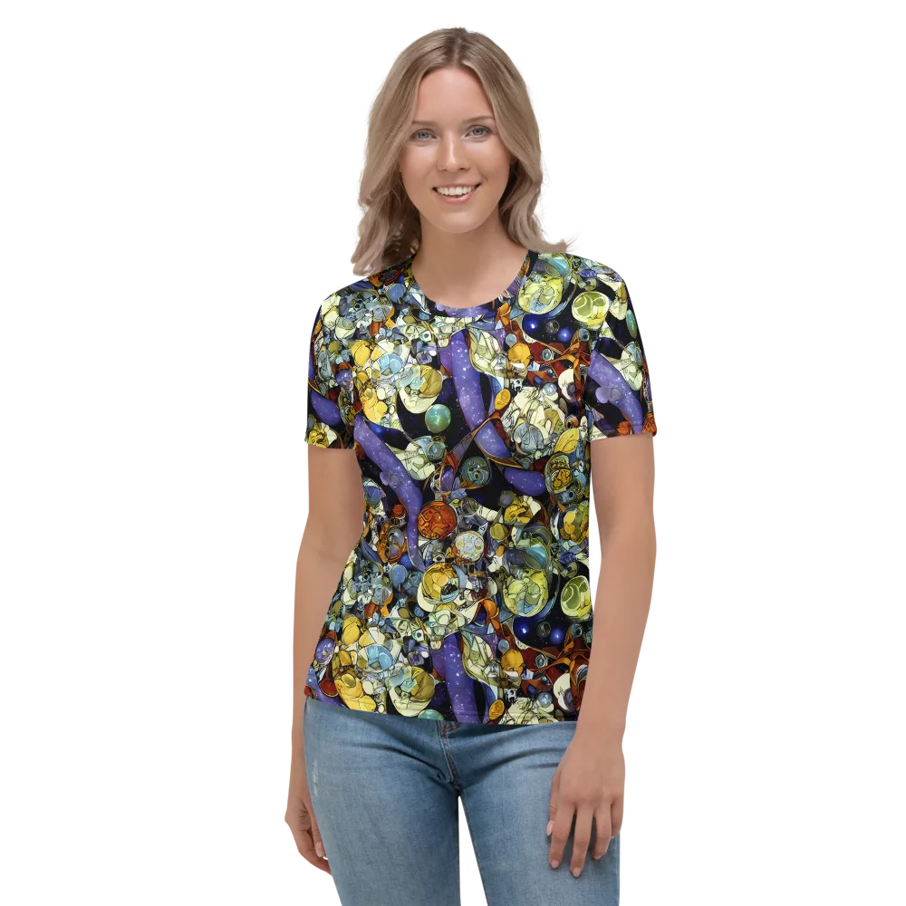 Galactic Relics on Women's Crew Neck T-Shirt — Front