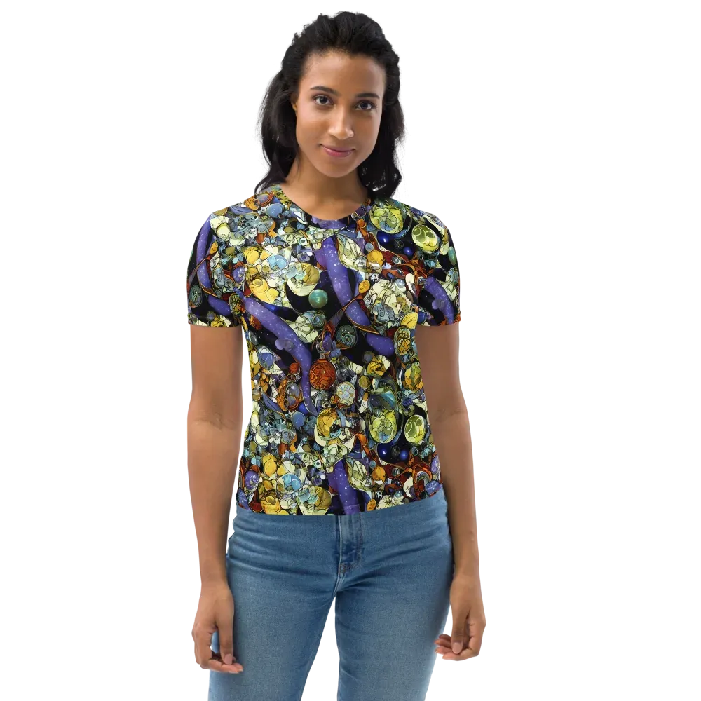Galactic Relics on Women's Crew Neck T-Shirt — Front