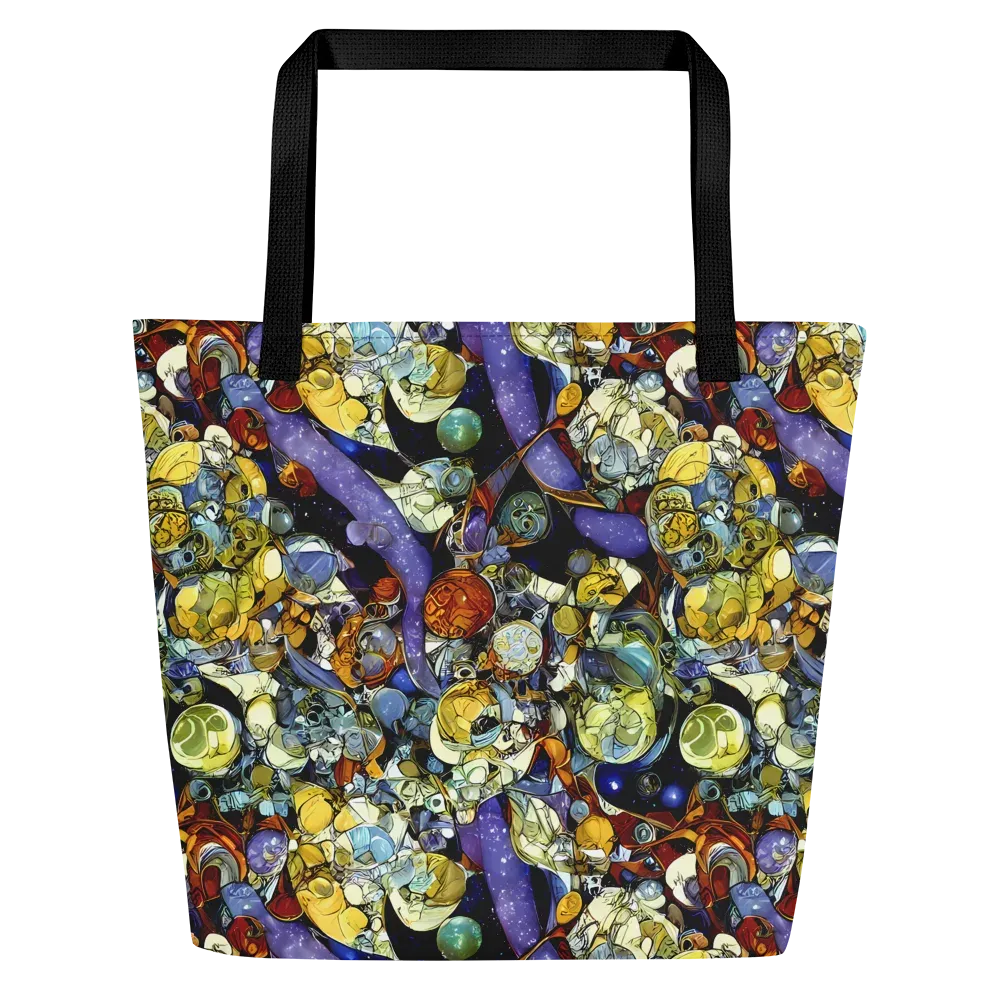 Galactic Relics on Large Tote Bag W/ Pocket — Front
