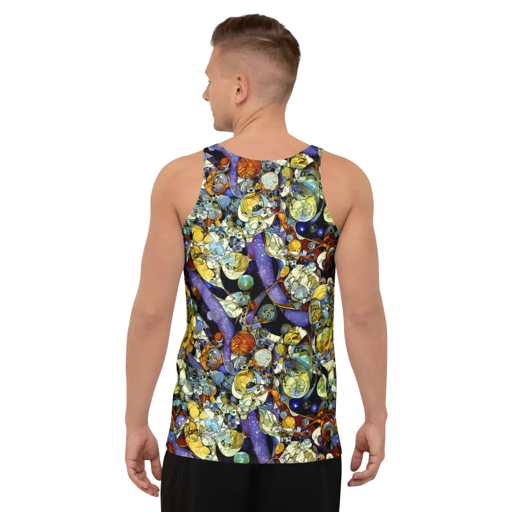 Galactic Relics on Men's Tank Top — Back