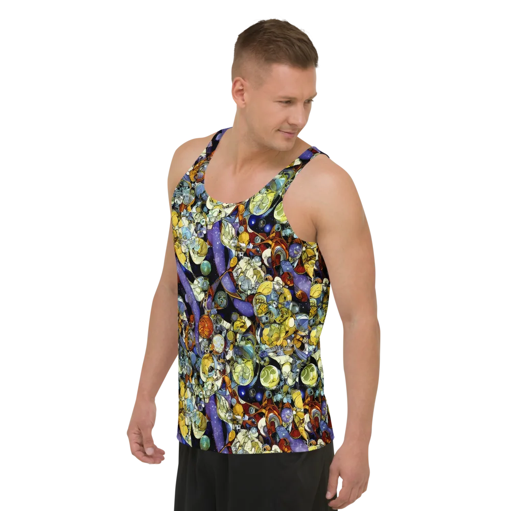 Galactic Relics on Men's Tank Top — Left Front