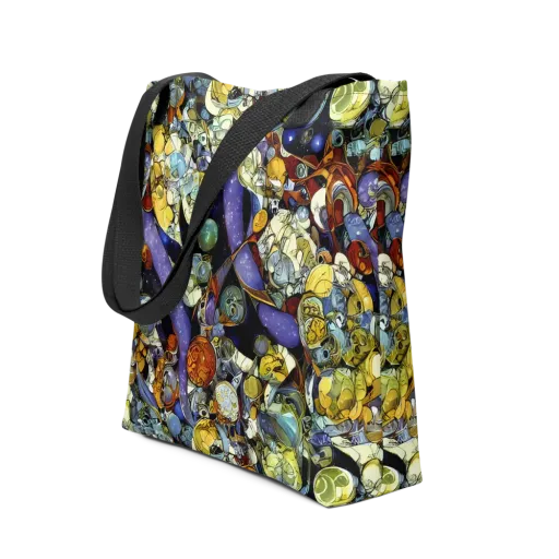 Galactic Relics on a Tote Bag