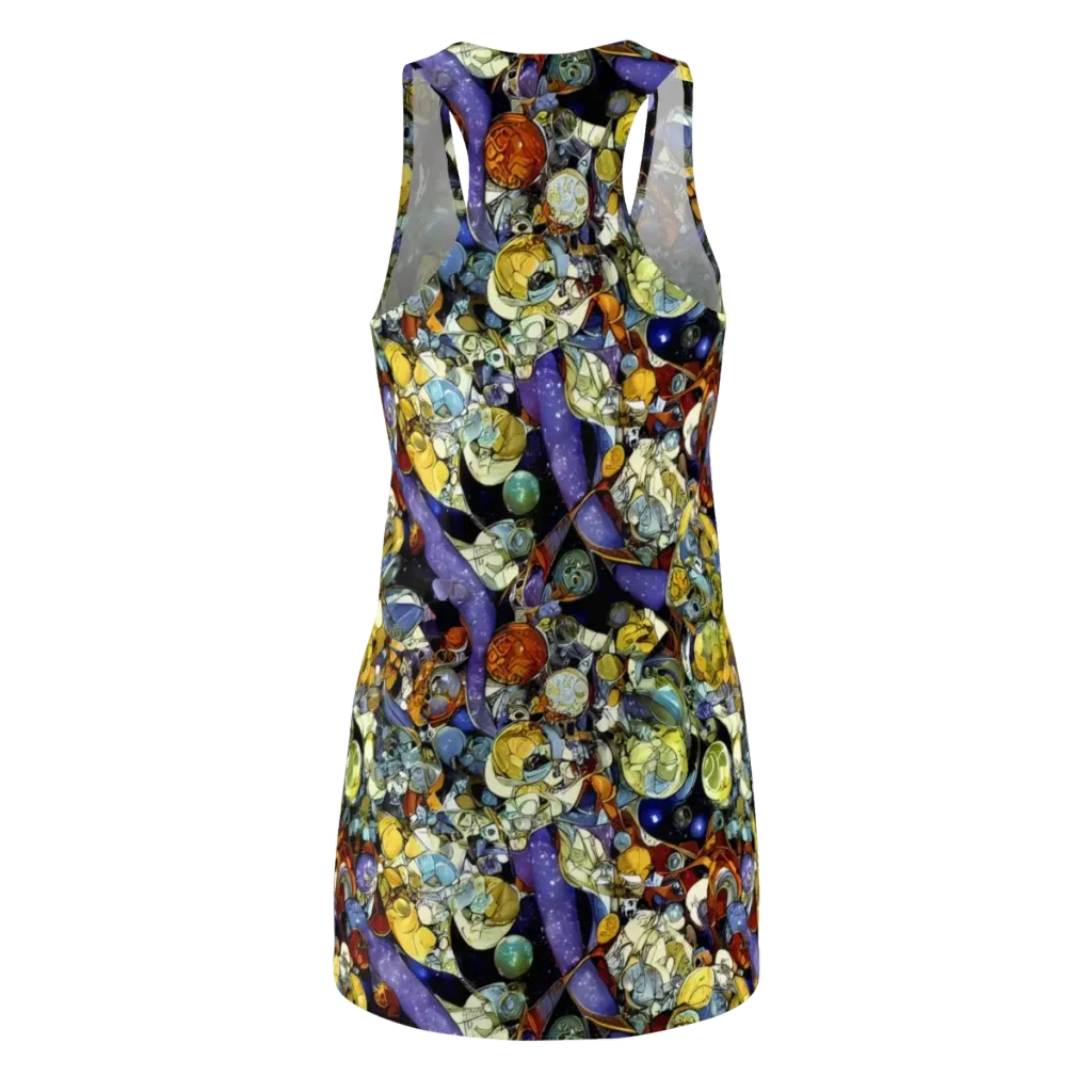 Galactic Relics on Racerback Dress — Back