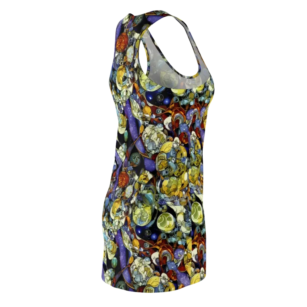 Galactic Relics on Racerback Dress — Back Side