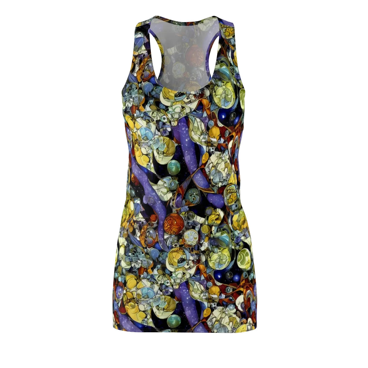 Galactic Relics on Racerback Dress — Front