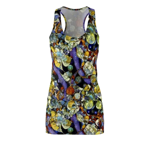 Galactic Relics on a Racerback Dress