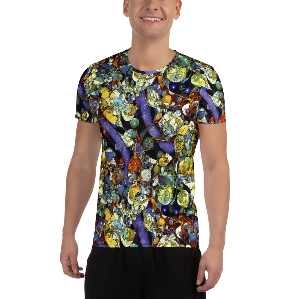Galactic Relics on Men's Athletic T-Shirt — Front