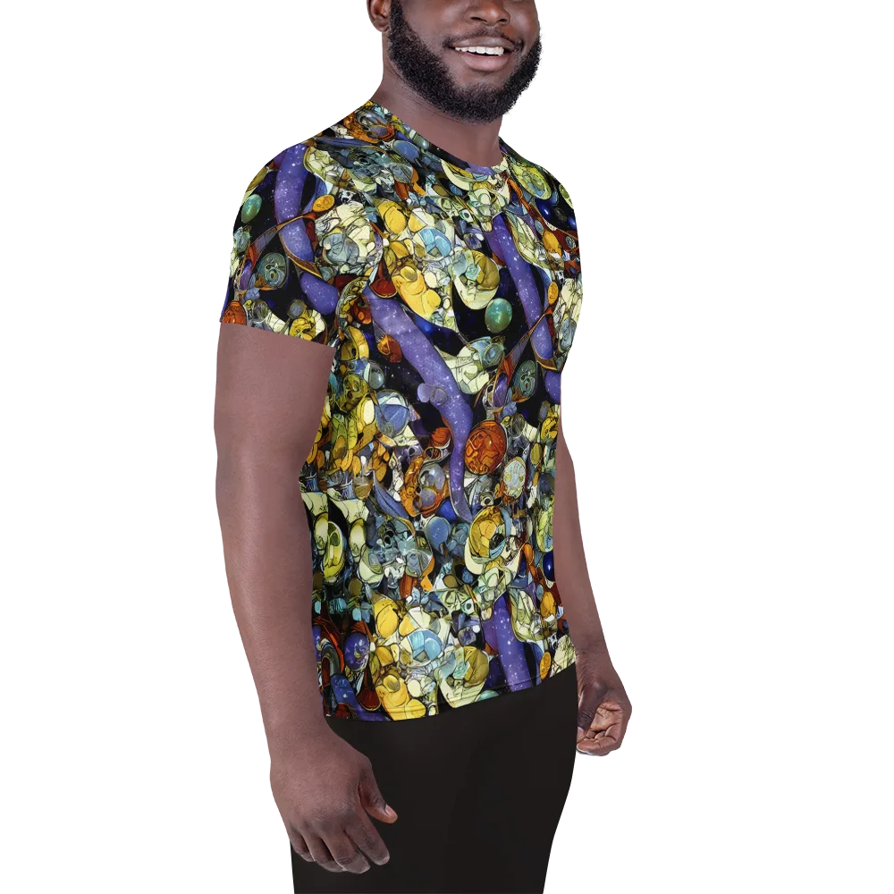Galactic Relics on Men's Athletic T-Shirt — Right