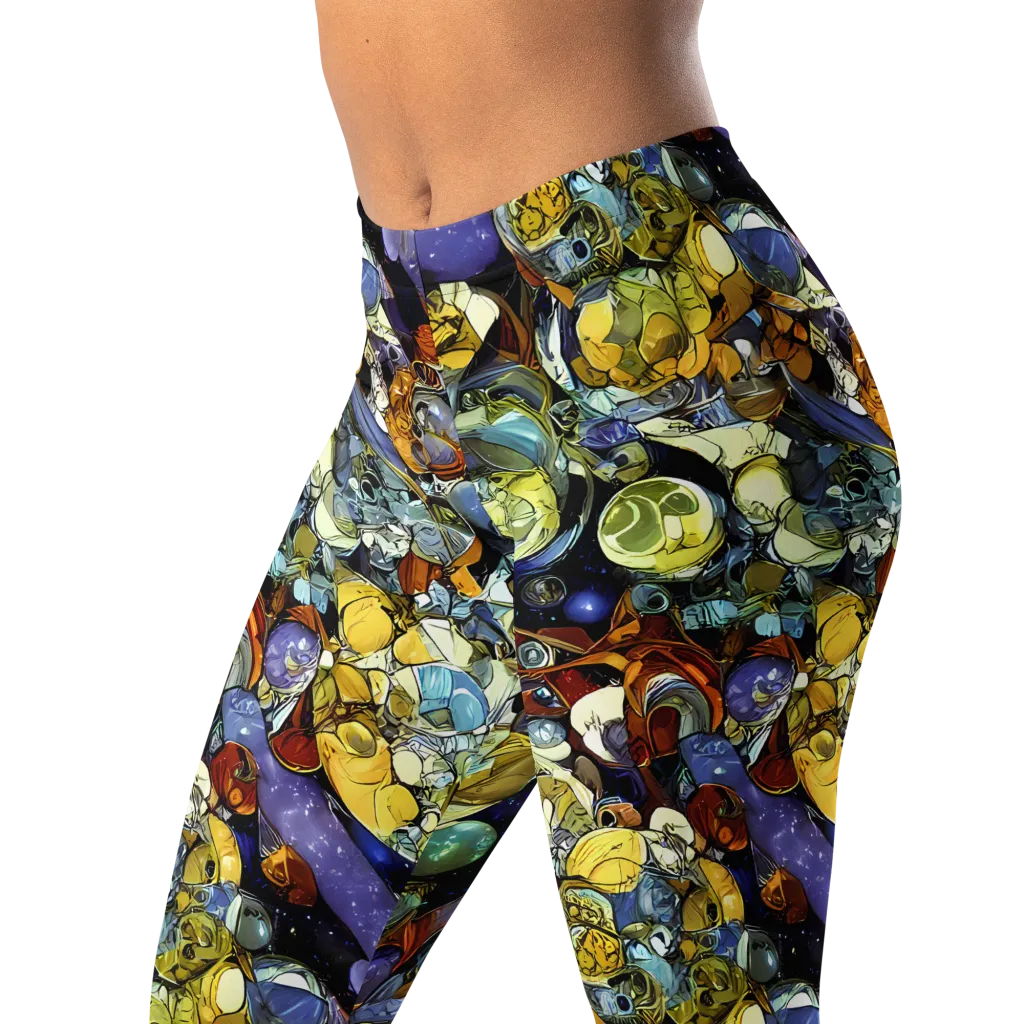 Galactic Relics on Leggings — Left Front