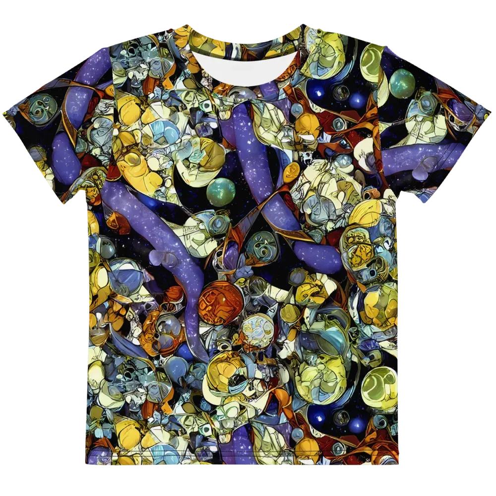Galactic Relics on Kids Crew Neck T-Shirt — Front