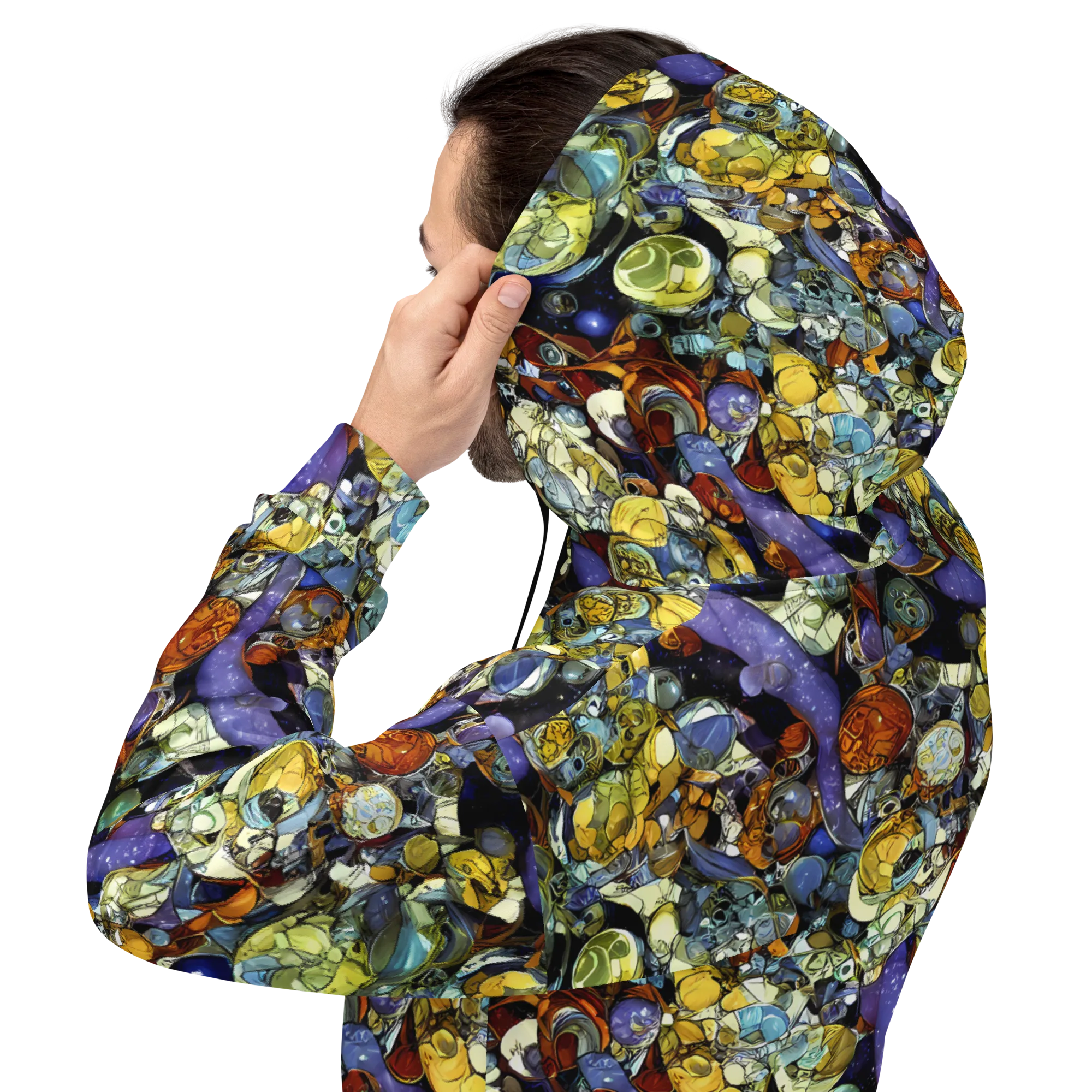 Galactic Relics on Hoodie — Back
