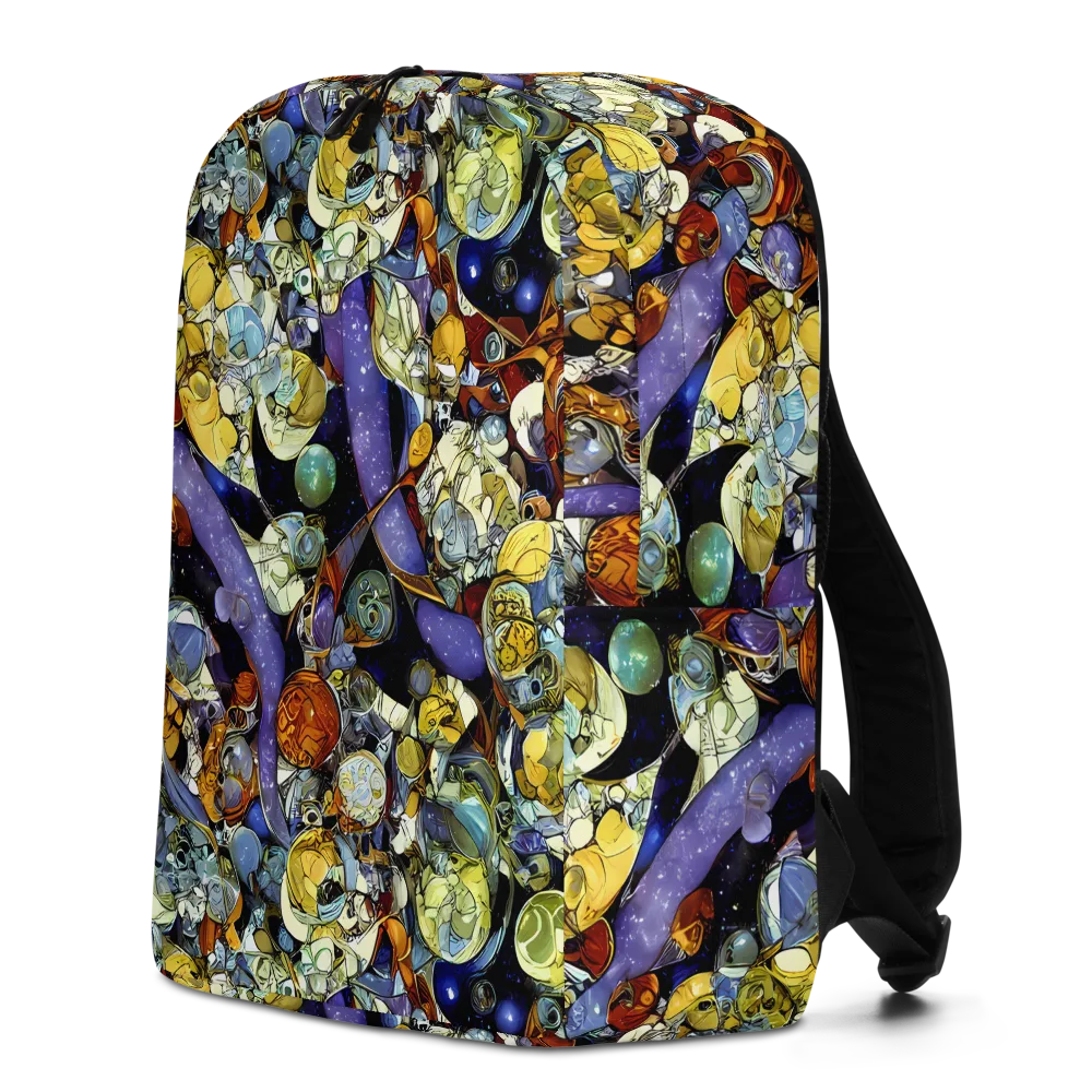Galactic Relics on Minimalist Backpack — Left