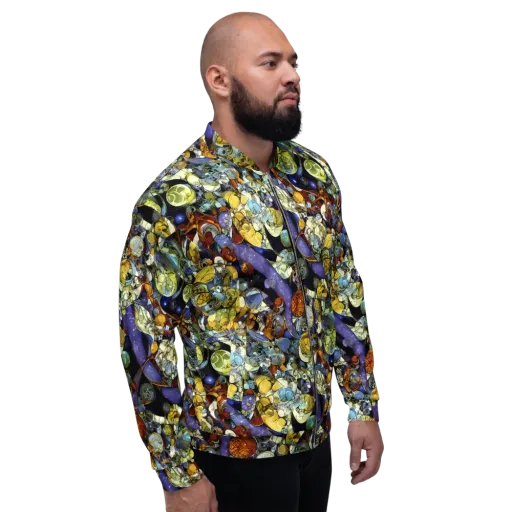 Galactic Relics on a Bomber Jacket