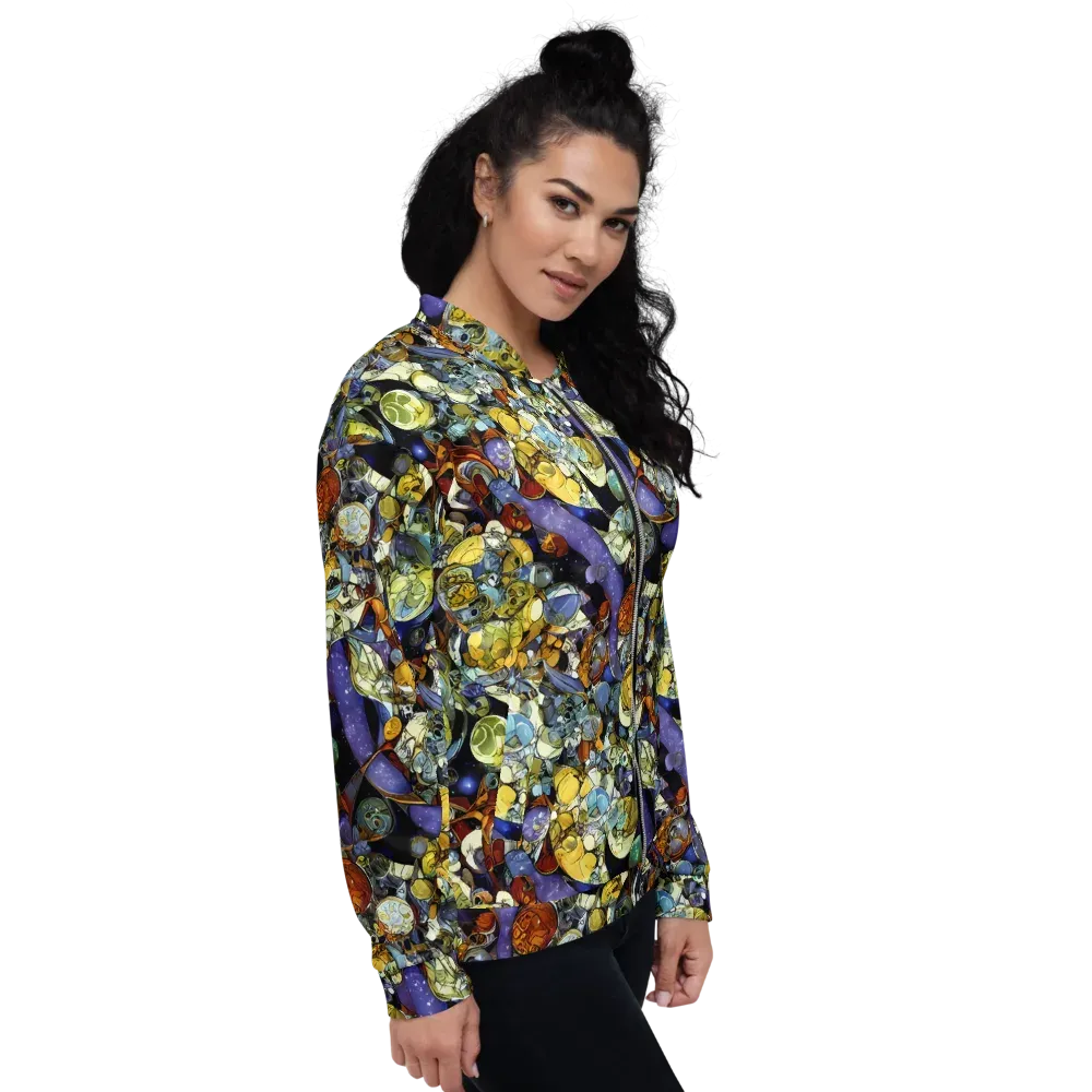 Galactic Relics on Bomber Jacket — Right
