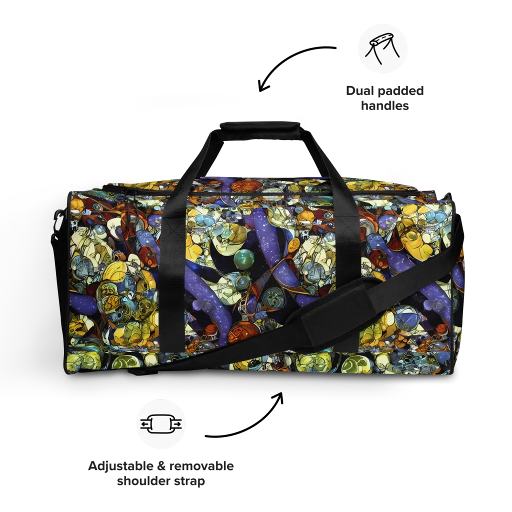 Galactic Relics on Duffle Bag — Front