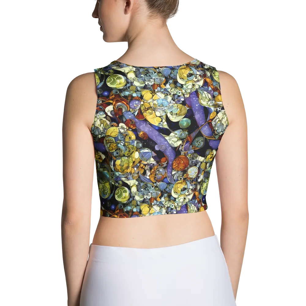 Galactic Relics on Crop Top — Back