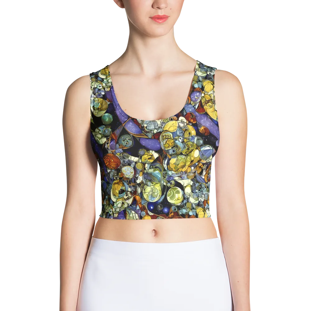 Galactic Relics on Crop Top — Front