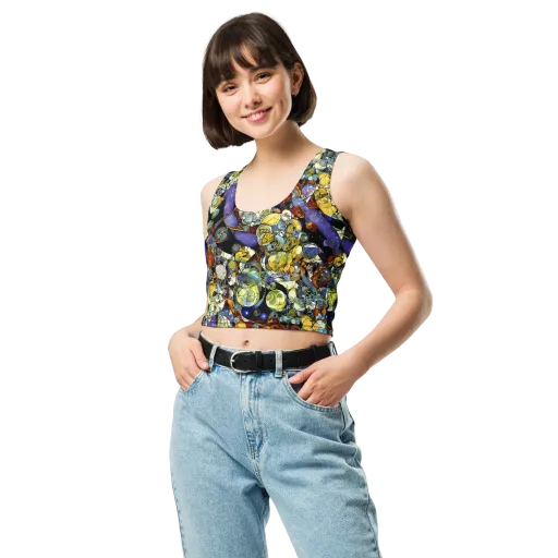 Galactic Relics on a Crop Top