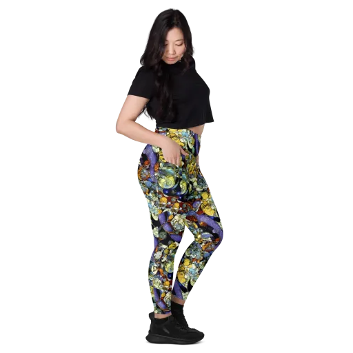 Galactic Relics on a Leggings with Pockets