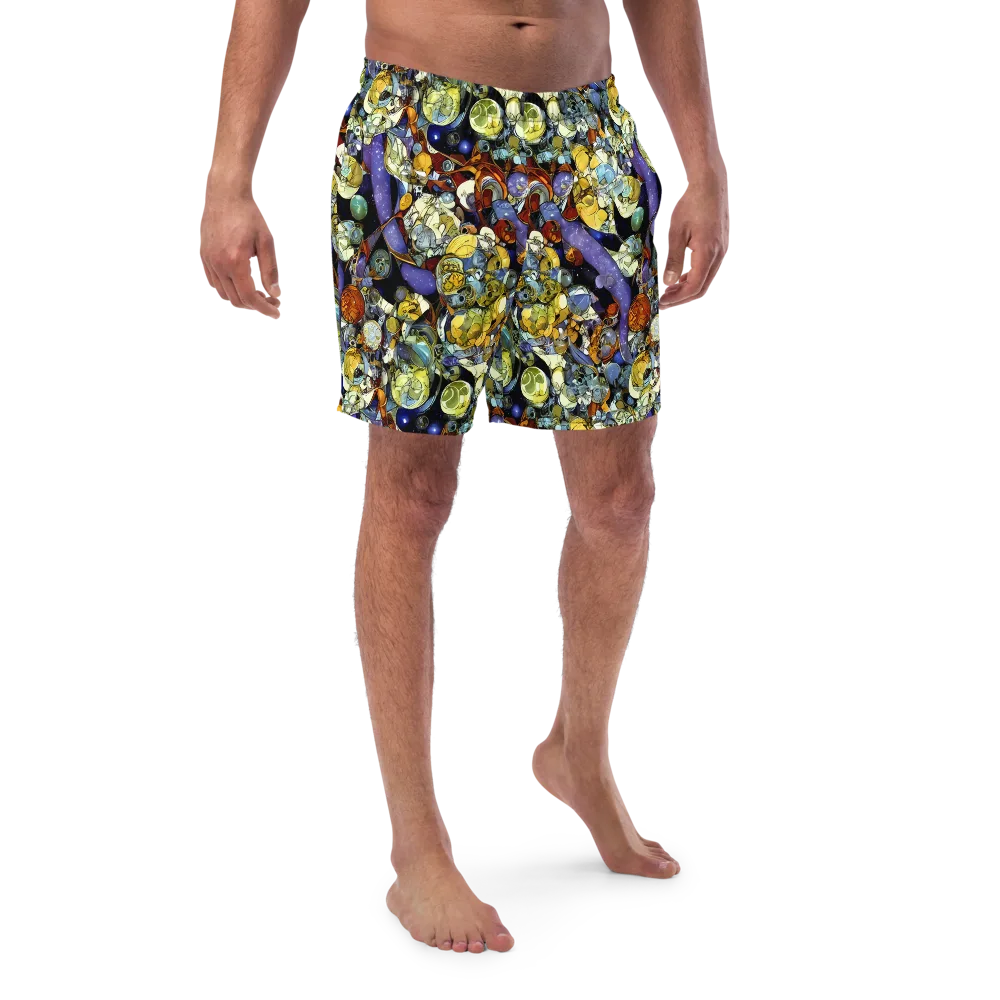 Galactic Relics on Swim Trunks — Front