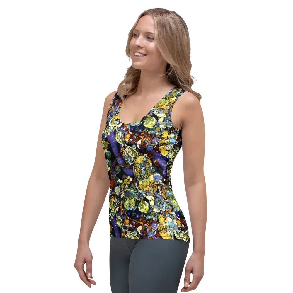 Galactic Relics on Women's Tank Top — Left Front