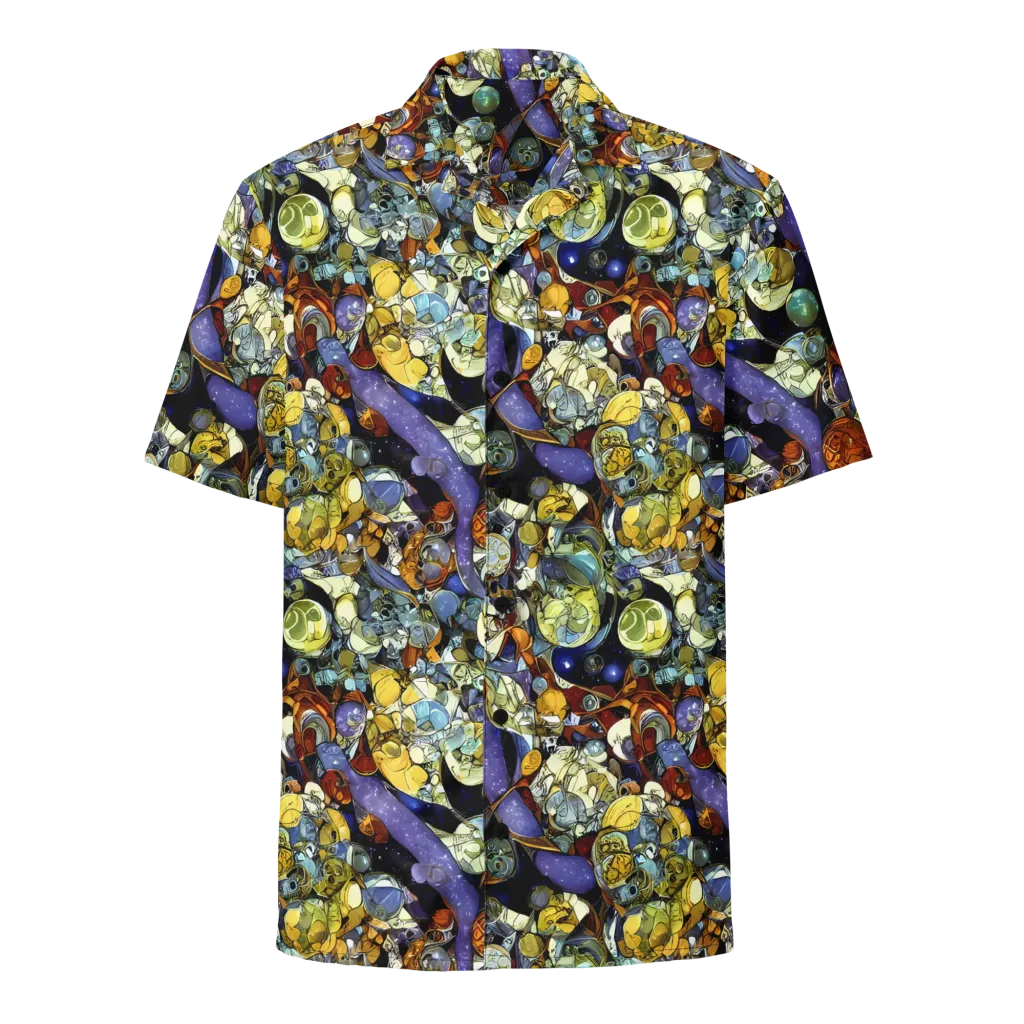 Galactic Relics on Button Shirt — Front