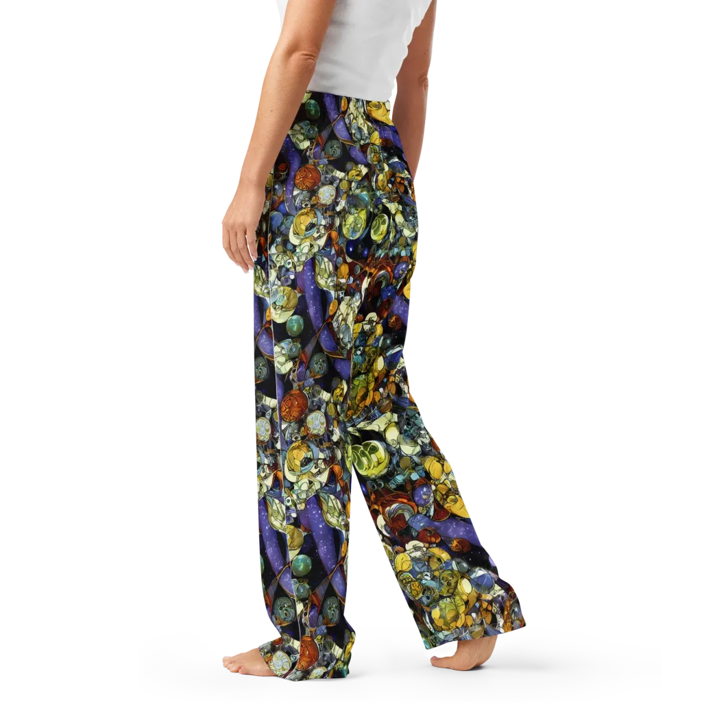 Galactic Relics on Women's Pajama Pants — Left