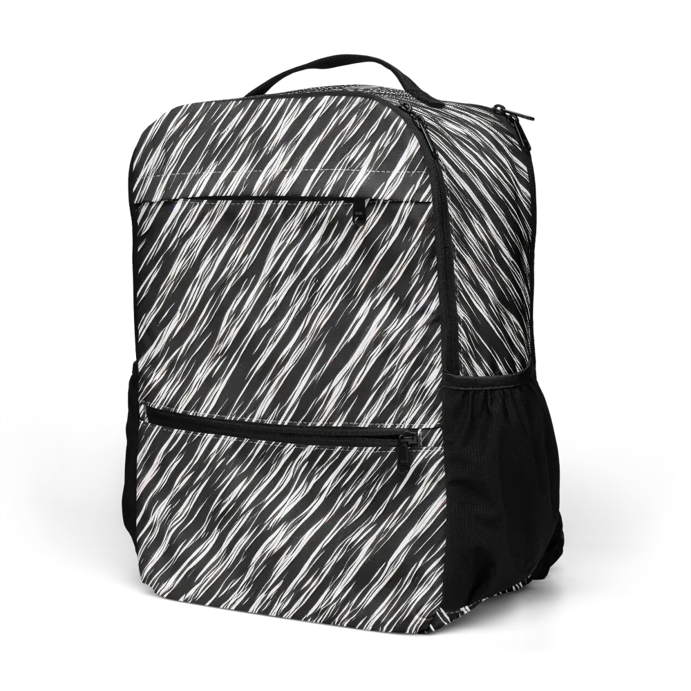 Obsidian Rush on Utility Backpack — Left Front