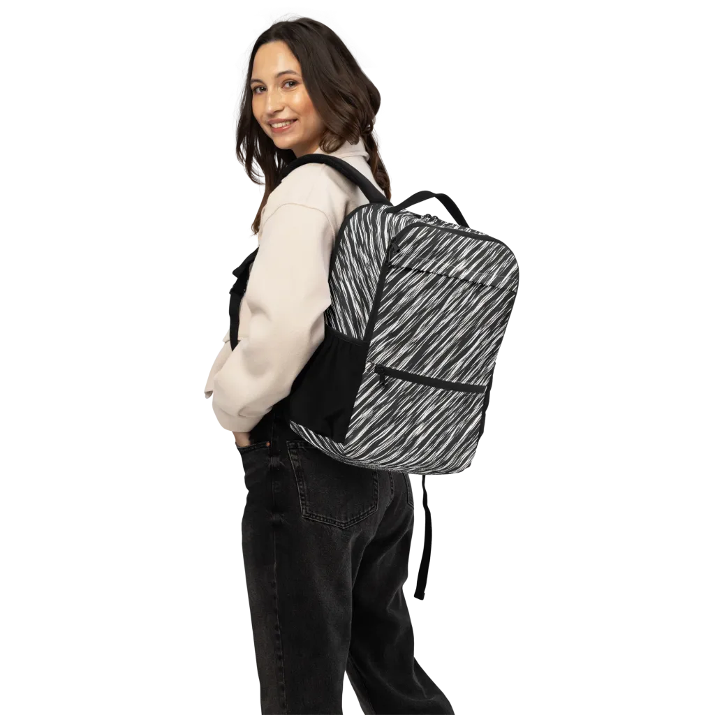 Obsidian Rush on Utility Backpack — Back