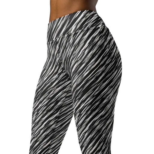 Obsidian Rush on a Yoga Leggings