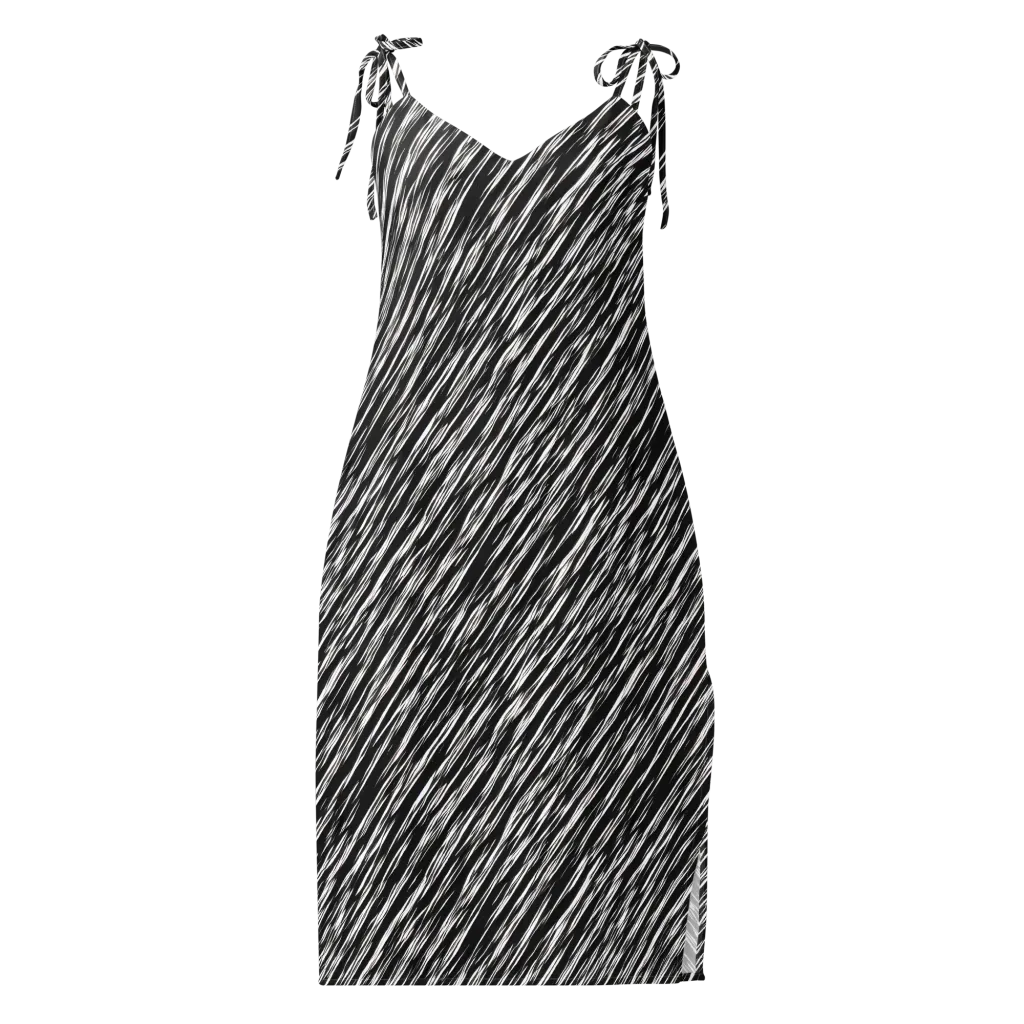 Obsidian Rush on Slip Dress — Front