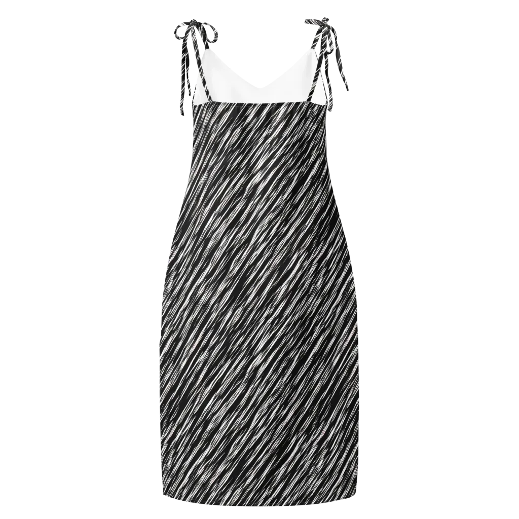 Obsidian Rush on Slip Dress — Back