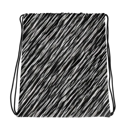 Obsidian Rush on a Drawstring Bag