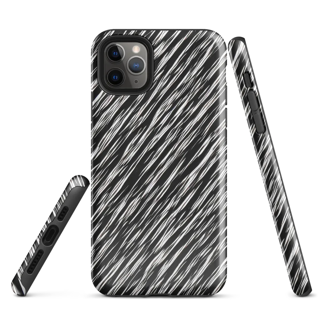 Obsidian Rush on Tough Case for iPhone® — Front