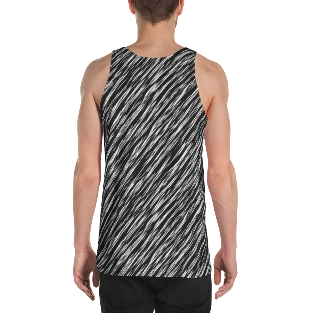Obsidian Rush on Men's Tank Top — Back