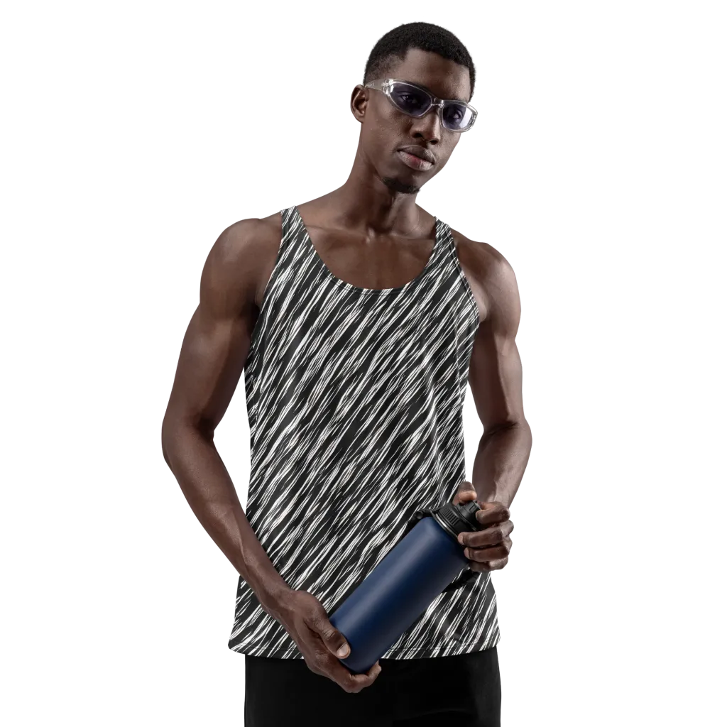Obsidian Rush on Men's Tank Top — Front