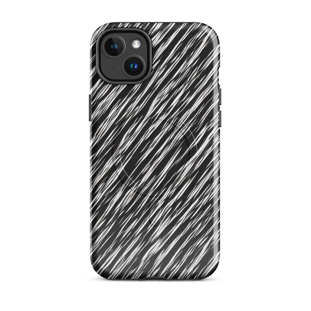 Obsidian Rush on MagSafe Tough Case for iPhone® — Front