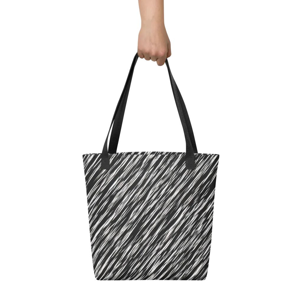 Obsidian Rush on Tote Bag — Front